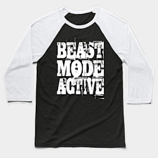 Beast Mode Active Baseball T-Shirt